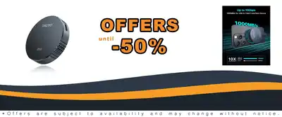 1TB Magnetic Portable SSD - USB 3.2 Gen2, 1100MB/s, 4K ProRes Recording