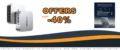 ACEMAGIC Mini PC 4300U 16GB 256GB SSD 4K Triple Display