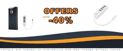 G-Technology 1TB G-DRIVE Mobile SSD - USB-C 560 MB/s
