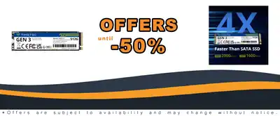 Timetec 512GB SSD NVMe PCIe 3D NAND High Performance